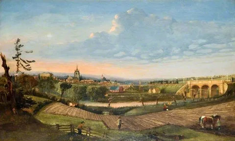 Samuel David Colkett, Chelmsford from Springfield Hill