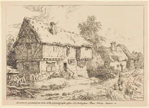 William Henry Pyne, Old Cottages