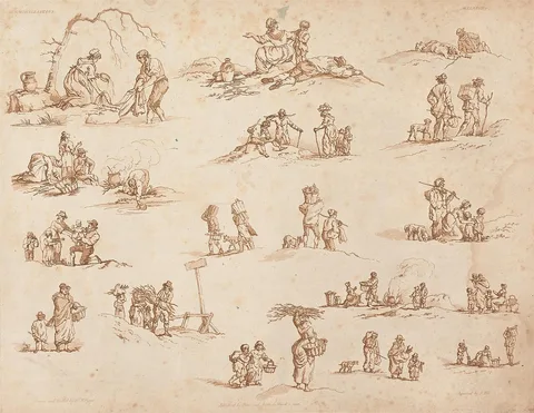 William Henry Pyne, Miscellaneous Figures