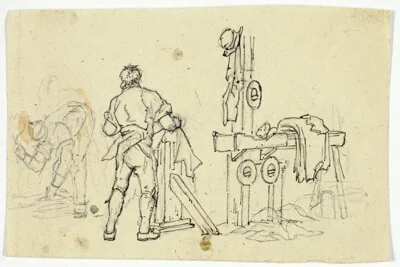 William Henry Pyne, Two Laborers