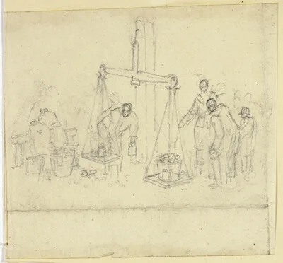 William Henry Pyne, Scales at Market