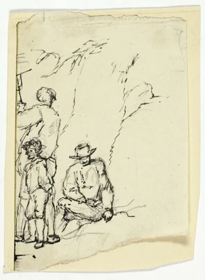 William Henry Pyne, Two Men with Boy