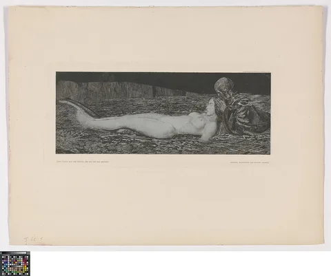 August Brömse, A Dead Woman