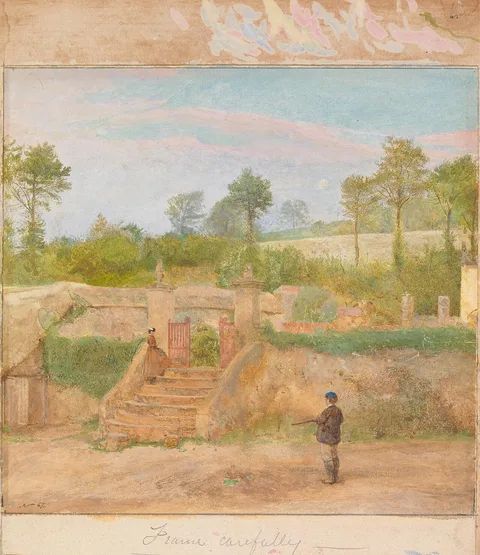 John William North, A Young Lover