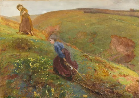 John William North, The Wood Gatherers