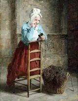 James Hayllar, Pleasure with Devotion