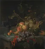 Jacob van Walscapelle, Still life with fruit