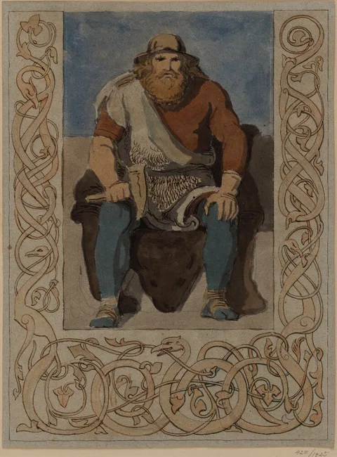 Louis Belanger, Slott omgivet av vallgrav