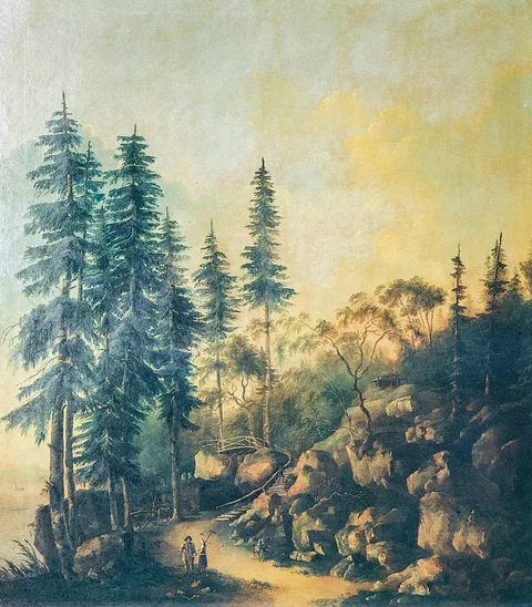Louis Belanger, Nordic woodland scene