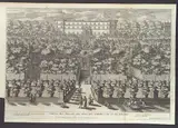 Giovanni Francesco Venturini, Veduta del Palazzo dal Piano del Giardino con le sue Fontane, from "La Fontane di Roma nelle Piazze e Luoghi Publici (...)", part 4, 'Le Fontane del Giardino Estense in Tivoli' (plate 3)