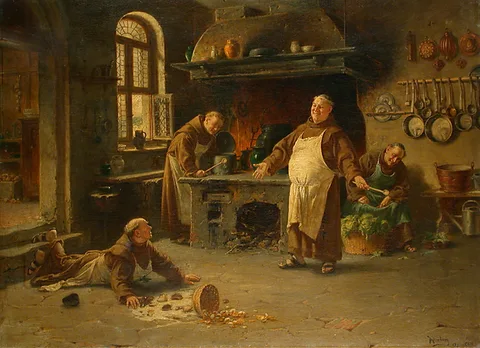 Adolf Humborg, In the Cloister's Kitchen
