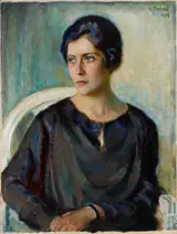 Verner Thomé, Portrait of Mrs. Senta Slöör