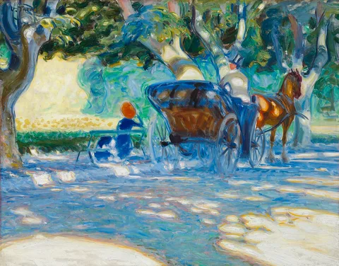 Verner Thomé, In the Borély Park