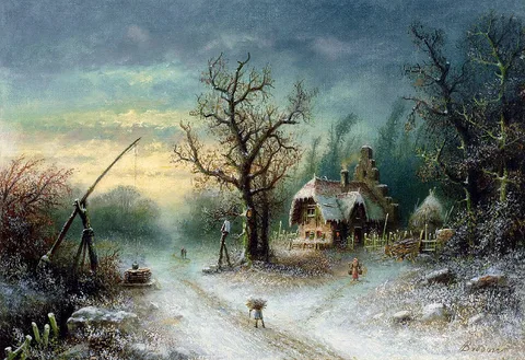 Albert Bredow, Winter Landscape