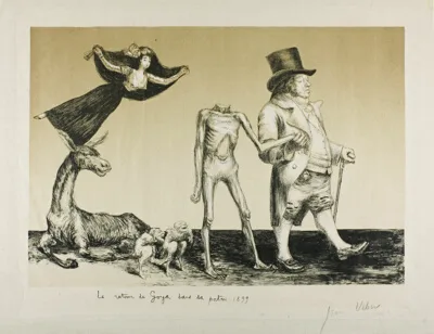 Jean Veber, Goya's Return to his Homeland
