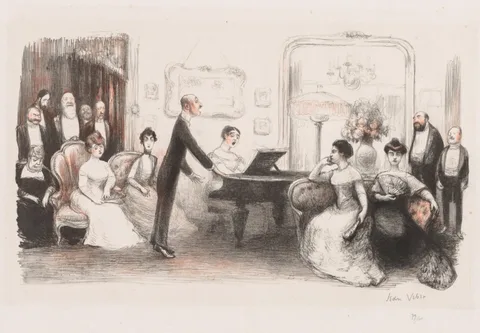Jean Veber, La Soirée Bourgeoise