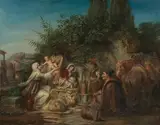 Hermann Kretzschmer, The Halt at the Fountain