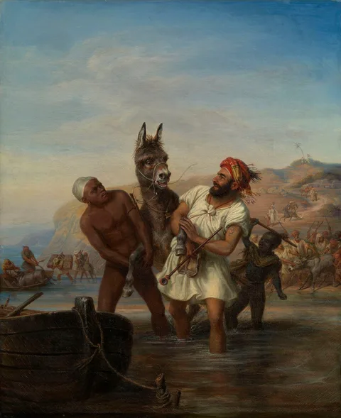 Hermann Kretzschmer, The Embarkation