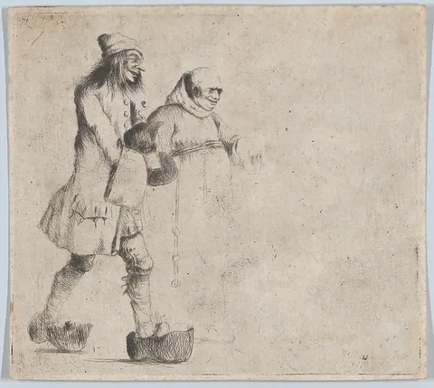 Henry Bunbury, Happy Peasant and Monk