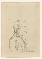 Henry Bunbury, Karikaturaal portret van Oliver Goldsmith