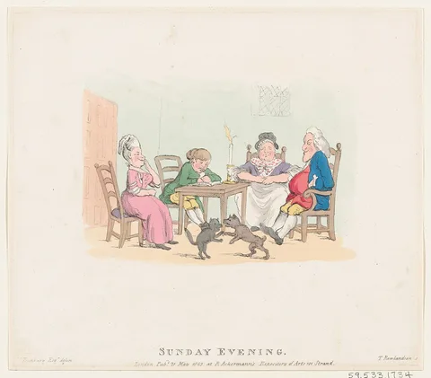 Henry Bunbury, Sunday Evening