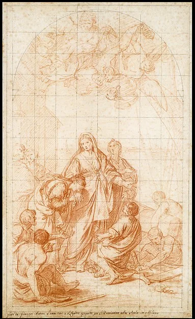 Giuseppe Bottani, The Departure of Saint Paula and Saint Eustochium for the Holy Land