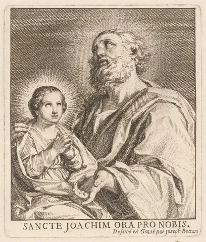 Giuseppe Bottani, Saint Joachim and the Infant Virgin Mary