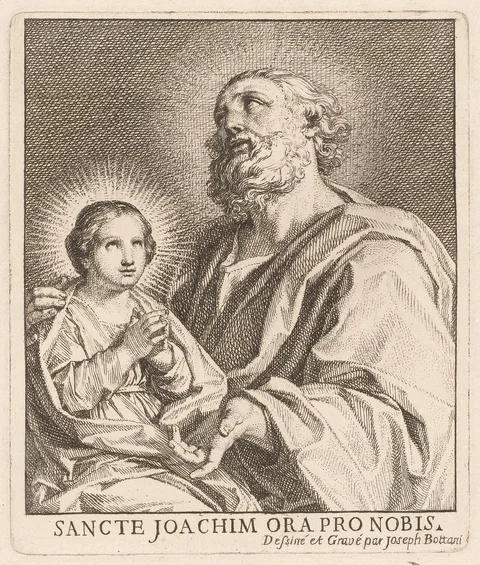 Giuseppe Bottani, Saint Joachim and the Infant Virgin Mary