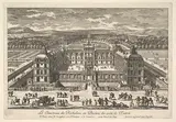 Adam Pérelle, Le Château de Richelieu en Poictou du Côté de l'Entrée