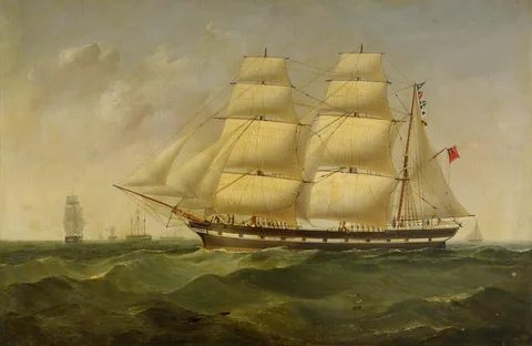 Samuel Walters, The barque Rajah of Sarawak