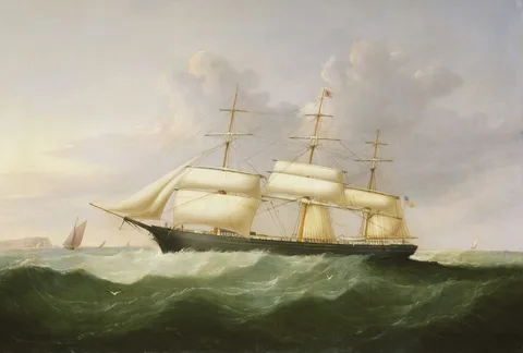 Samuel Walters, The ship Palestine