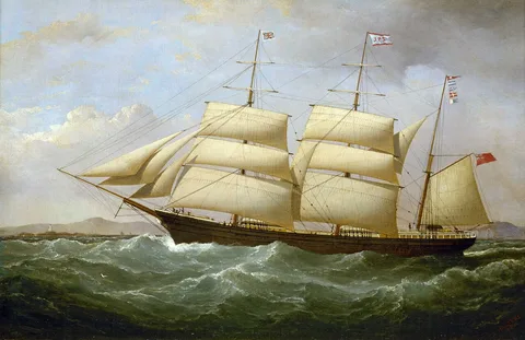 Samuel Walters, The barque Joseph Cunard