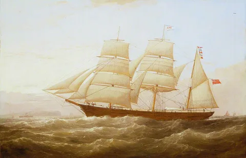 Samuel Walters, The barque J P Smith