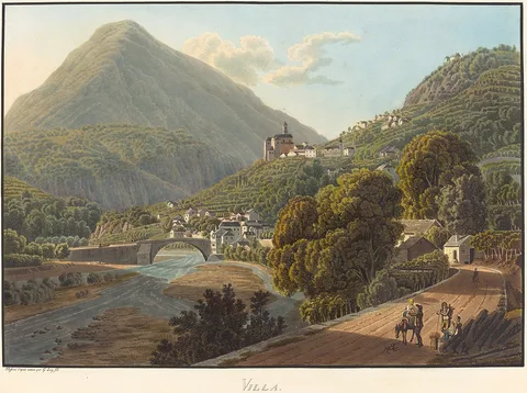 Gabriel Lory, Villa