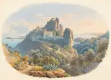 Gabriel Lory, Le Château d'Eze, pres de Nice