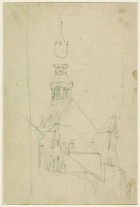 Eugène De Block, Kerktoren