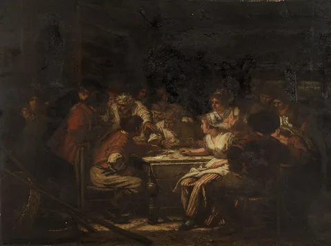 Eugène De Block, The Card Game