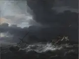 Jan Theunisz Blanckerhoff, Gale off Rocky Coast