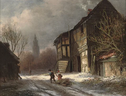 Alexander Joseph Daiwaille, The woodgatherers