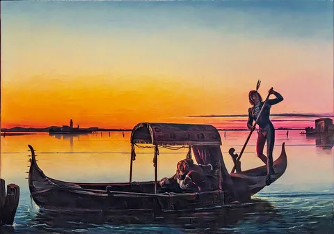 Antonio Zòna, Venetian Gondola