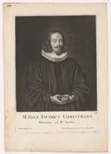 Bartholomäus Kilian, Portret van Johann Jacob Christmann