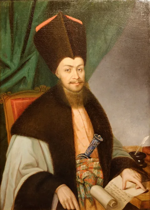 Anton Chladek, The Poet Ienachita Vacarescu