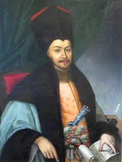 Anton Chladek, Portrait of Ienăchiţă Văcărescu