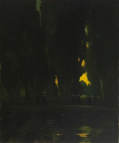 Charles Walter Stetson, Villa Falconieri