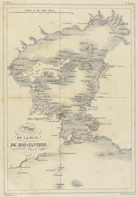 Charles Walter Stetson, Plan de la Baie de Rio-Janeiro