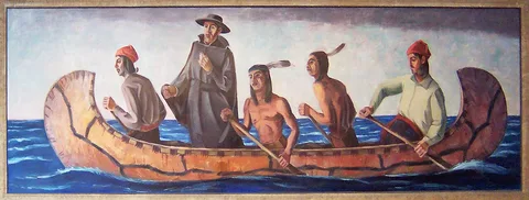 Dewey Albinson, Marquette Exploring Shores of Lake Superior