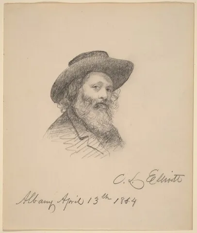 Charles Loring Elliott, Portrait of the Artist Asa W. Twitchell