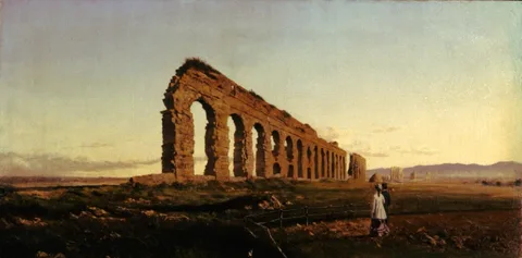 Adolfo Tommasi, Visit to the Roman aqueduct