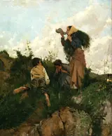 Niccolò Cannicci, Thirst in the fields (peasant family)