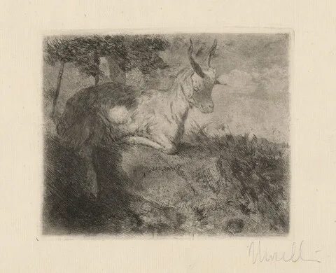 Domenico Morelli, The Little Goat (La capretta)